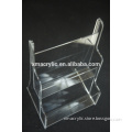 SGS certificated clear acrylic display rack for shopping mall